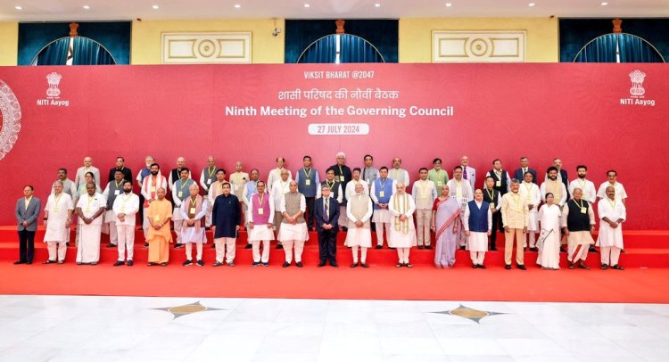 NITI Aayog Outlines India's Roadmap at Governing Council Meeting