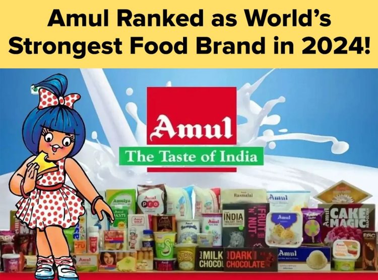 2024's World’s Strongest Food Brand Rankings: How Amul India Sets the Standard for Excellence