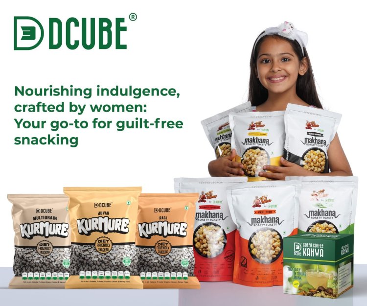 DCUBE Foods: Pioneering Affordable Healthy Snacking in India with Over 50 Nutritious Products