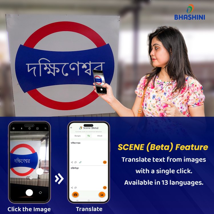 Have you explored the SCENE (beta) feature in the Bhashini App