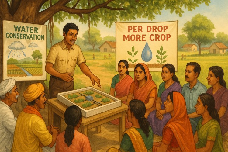 Impact of Pradhan Mantri Krishi Sinchayee Yojana (PMKSY) on Crop Yields