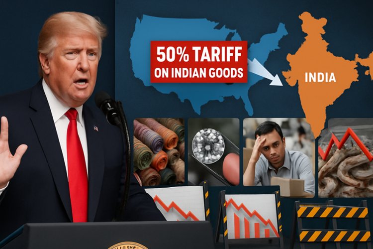 Trump Slaps 50% Tariffs on India: The High-Stakes Trade War and India's Bold Countermoves India's ₹20,000 Crore Fightback